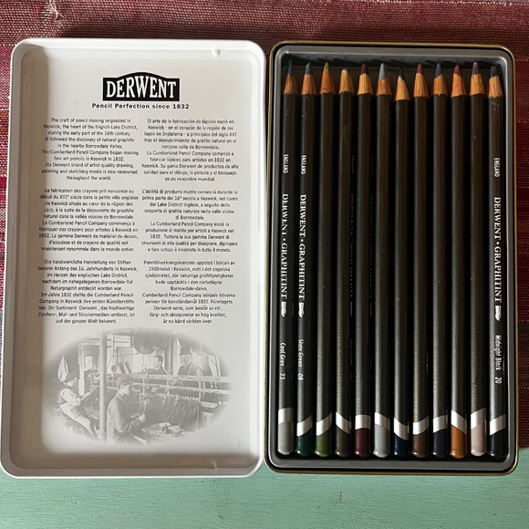 Derwent Graphitint Set of 12 - Picture 2 of 4